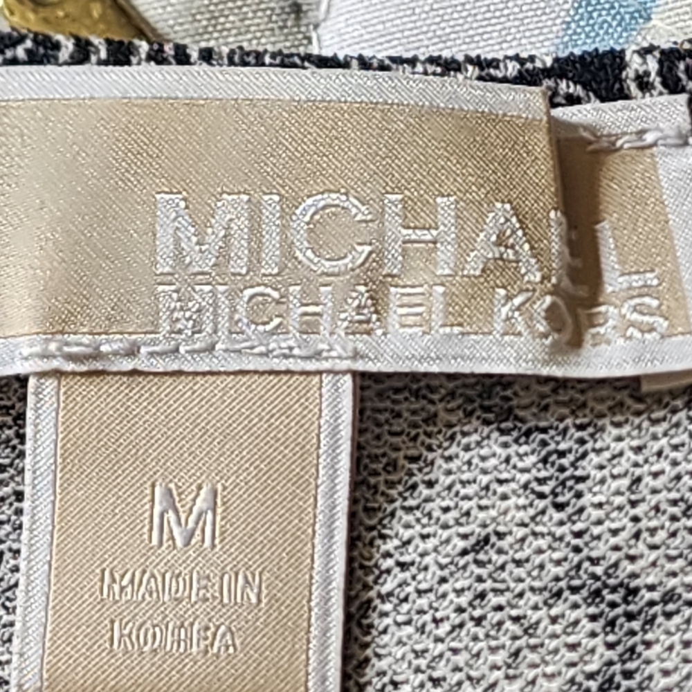 Michael Kors Black and White Paisley Design
